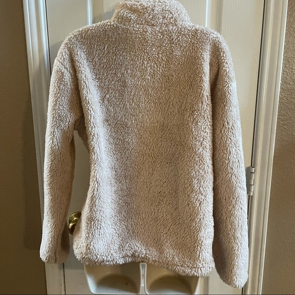 🏷️ PINK Victoria’s Secret half zip pullover sz extra small zip up pocket - Picture 4 of 5